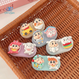 Hộp đựng kính áp tròng hình Shin- HK002