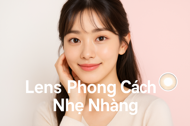 lens phong cách nhẹ nhàng